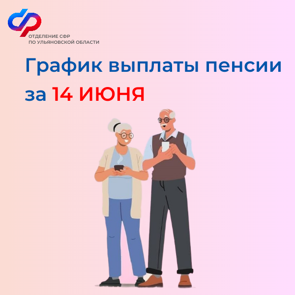 информация по досрочной выплате пенсии за июнь пенсионерам, получающим выплаты 14 числа на банковские карты.