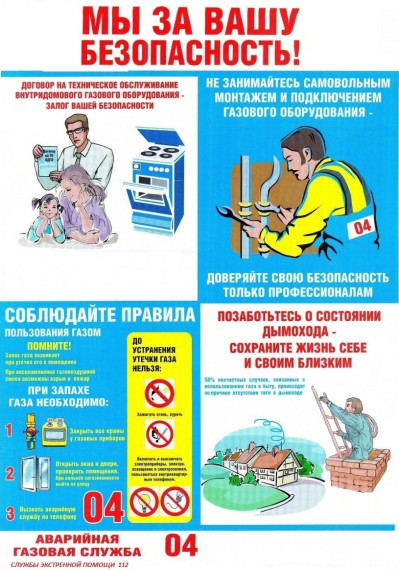 Памятка по техническому обслуживанию газового оборудования. Памятка по техническому обслуживанию газового оборудования.