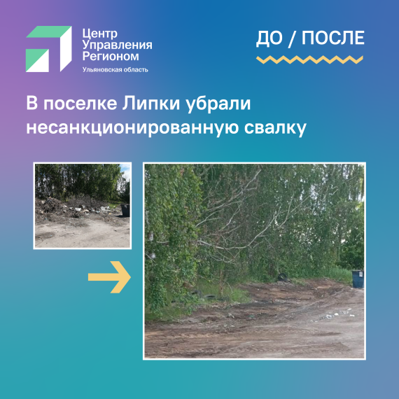 В поселке Липки убрали несанкционированную свалку. В поселке Липки убрали несанкционированную свалку.